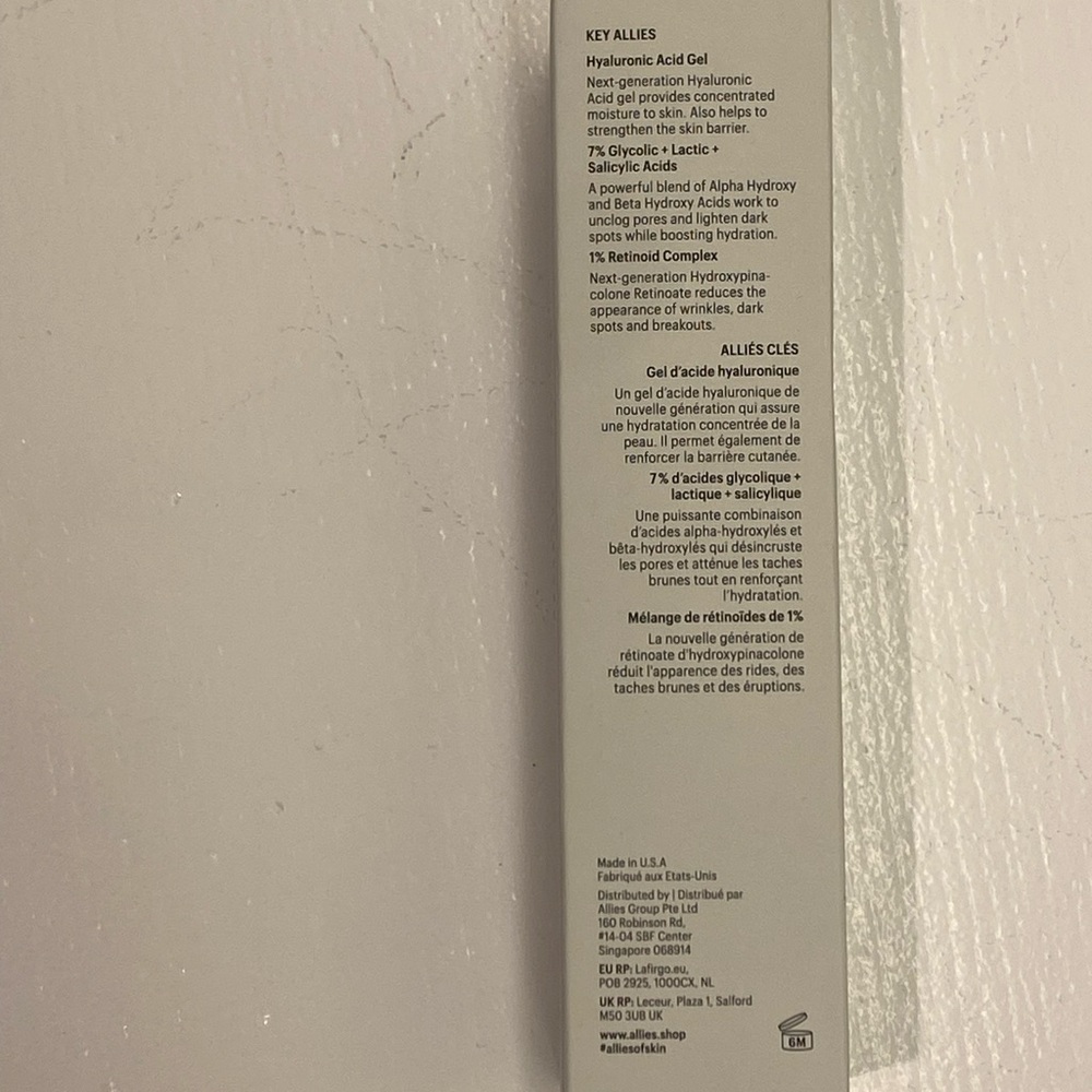 Allies of Skin Multi Acids Retinoid Brightening Sleeping Facial - Picture 5 of 7